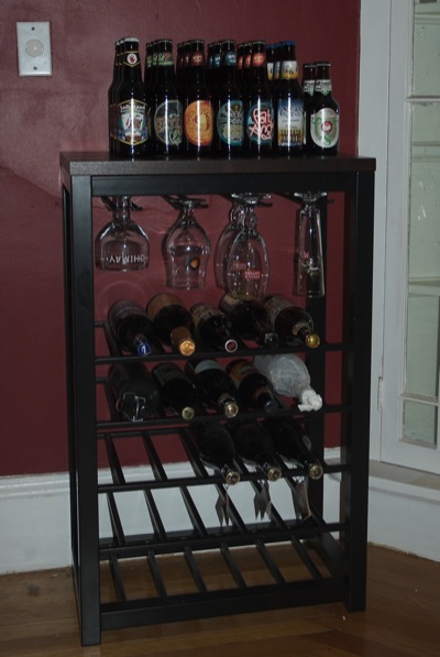 My new beer rack.