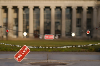 Fire Lane sign at MIT