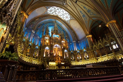 Notre-Dame Basilica || Nikon D200 | Nikkor 12-24mm f/4G | 0.8s | f4 | ISO250